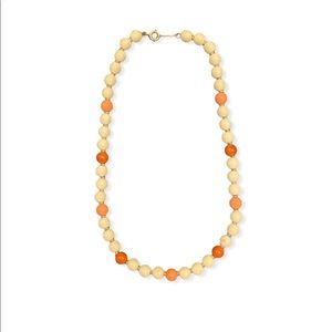 Napier Vintage Cream & Peach Tones Necklaces